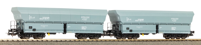 PIKO 28340 - H0 - 2-tlg. Set Selbstentladewagen, PKP, Ep. V - Wagen 1